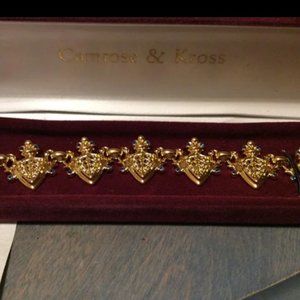 Vintage Jacqueline Kennedy Collection Bracelet French Herald First Lady Jackie